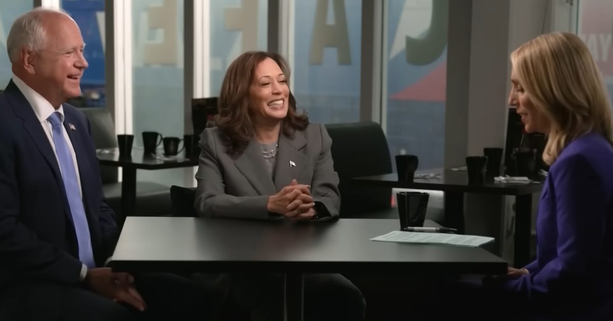 Harris Got The 'Kid Gloves' In Latest CNN Interview Compared To Vance's ...