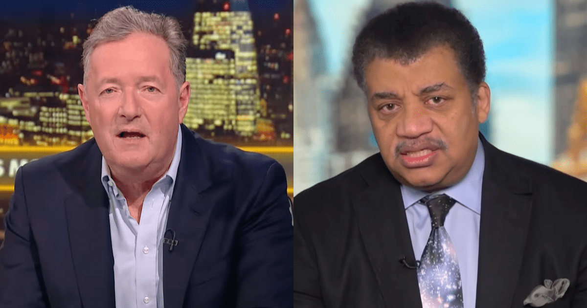 Piers Morgan Takes Neil deGrasse Tyson to Task over Transgender Athletes in Sports